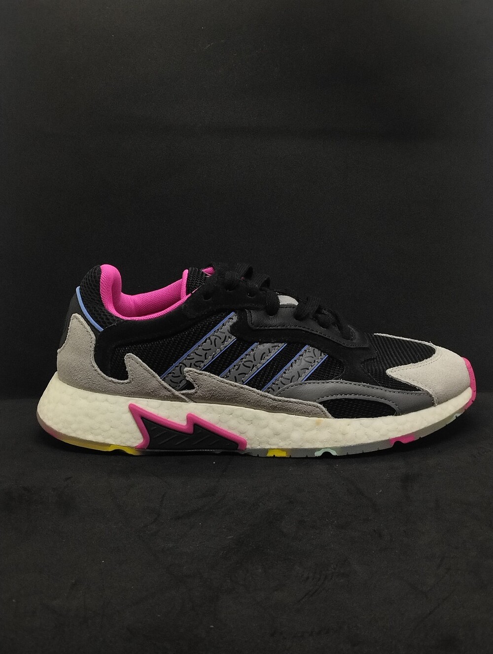 Adidas Originals Tresc Run Men's Running Sneaker Size 8 EG5023 Black Pink